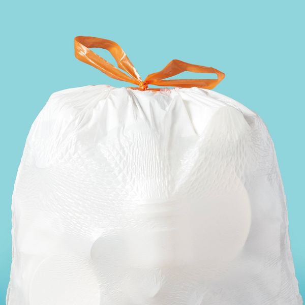up&up 13 Gallon Drawstring Tall Kitchen Trash Bags, 100 Count, Unscented