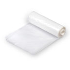 Watson 33 Gallon Trash Bags, 250 bags/case, Clear, 33 x 40 in, 16 microns