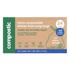 Compostic 13 Gallon Compostable Trash Bags, 24 Count