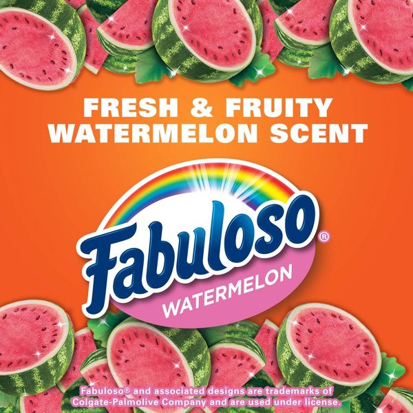 Fabuloso Drawstring Tall Kitchen Trash Bags, 50 Count, Watermelon
