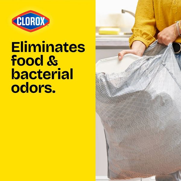 Glad 13 Gallon ForceFlex MaxStrength Drawstring Tall Kitchen Trash Bags, 45 Count, Eucalyptus and Peppermint