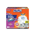 Hefty 13 Gallon Fabuloso Drawstring Tall Kitchen Trash Bags, 0.9 mil