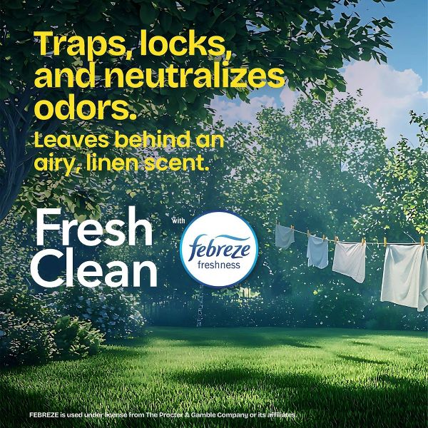 Glad 8 Gallon Drawstring Medium Trash Bags, 80 Count, Fresh Clean
