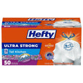 Hefty 13 Gallon Fabuloso Tall Kitchen Trash Bags, 50 Count