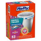 Hefty Fabuloso Small Trash Bags, 52 Count
