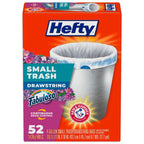 Hefty Fabuloso Small Trash Bags, 52 Count