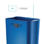 Home Zone Living 5 Gallon Drawstring Recycling Bags, Code 20R, 60 Count
