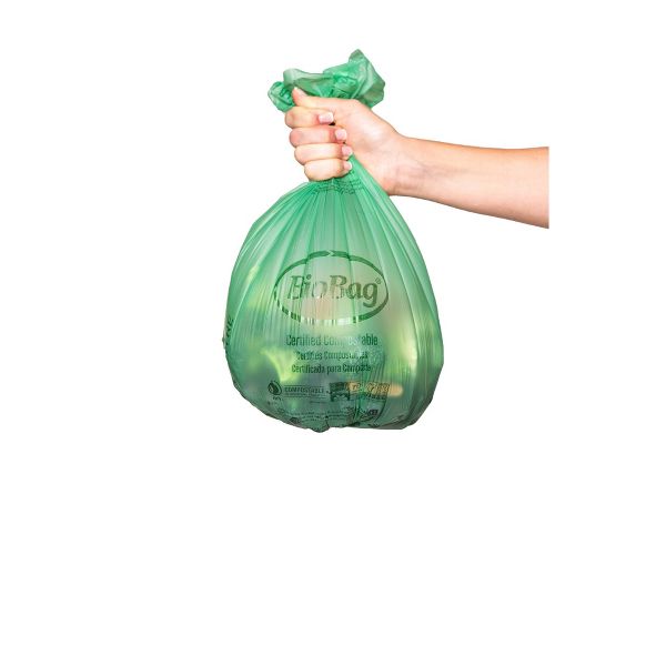 BioBag 3 Gallon Compostable Trash Bags, 25 Count