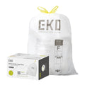 EKO Code F Drawstring Trash Can Liners, Fits 13-Gallon Cans