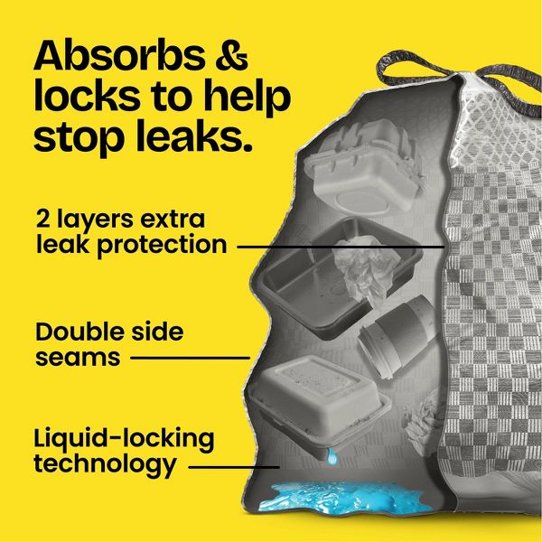 Glad 13 Gallon ForceFlex MaxStrength Drawstring Trash Bags, 45 Count, Fresh Air