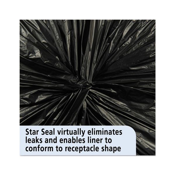 Envision Stout 30 Gallon Trash Bags, 60 bags/box, Brown, 30 x 36 in, 0.8 mil