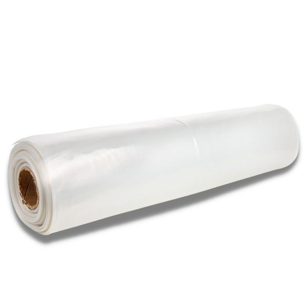 Plasticplace Clear Plastic Sheeting, Clear, 10 ft x 100 ft, 4 mil