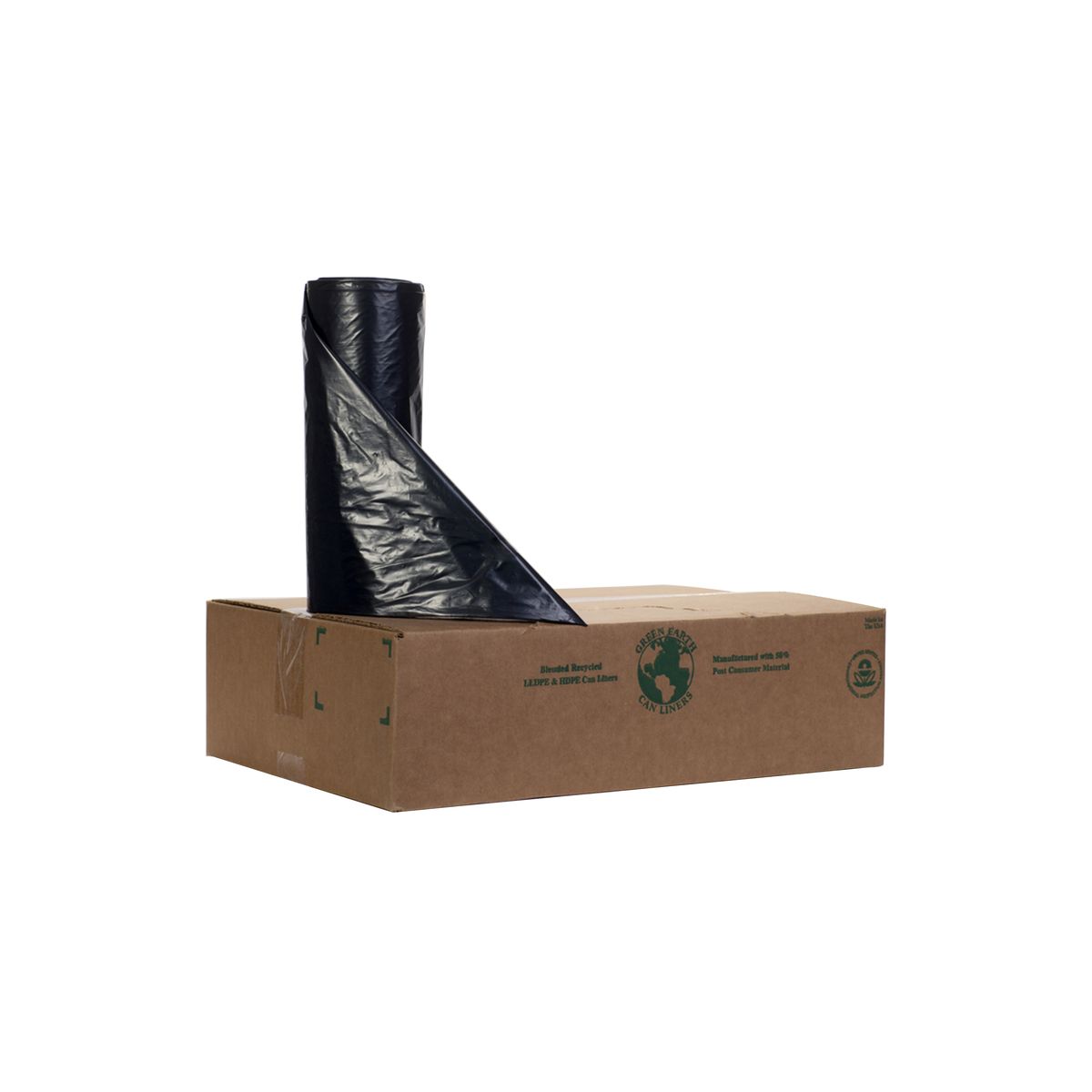 Noramco 55 Gallon T Series Trash Bags, 100 Count, 1.65 mil