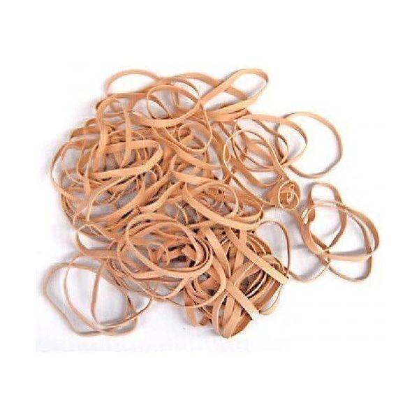 Plasticplace Rubber Bands, 3.5 x 1/8 in, 1 lb, Approx. 875 bands
