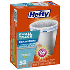 Hefty Small Trash Bags, 52 Count, Ocean Water