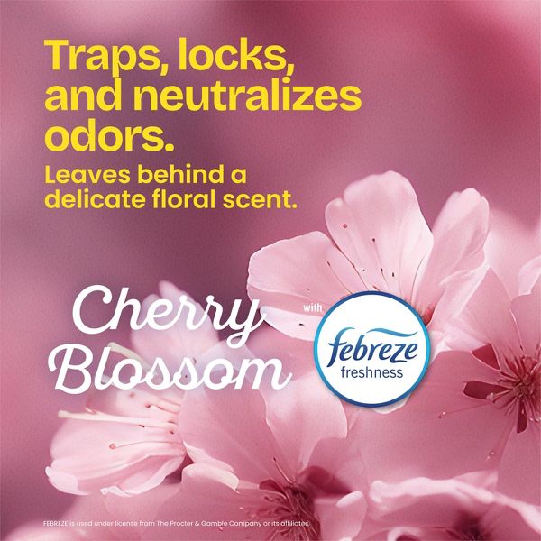 Glad 13 Gallon ForceFlex MaxStrength Drawstring Tall Kitchen Trash Bags, 45 Count, Cherry Blossom, Pink