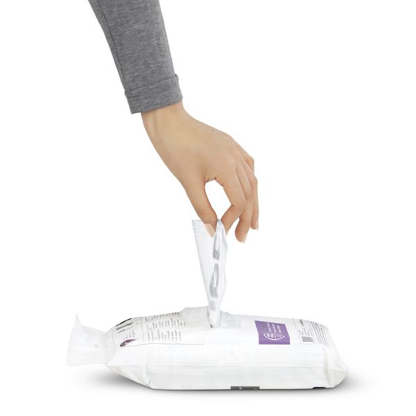 simplehuman 30 L Code G Custom-Fit Drawstring Trash Bags, 200 Count, White