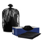 Plasticplace 40-45 Gallon Trash Bags, 100 Count, Black, 40 x 46 in, 1.5 mil