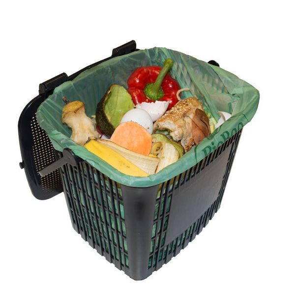 BioBag 3 Gallon Compostable Trash Bags, 25 Count
