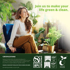 Simply Bio 13 Gallon / 49.21 L Drawstring Heavy-Duty Compostable Trash Bags, 30 Count, 1 mil