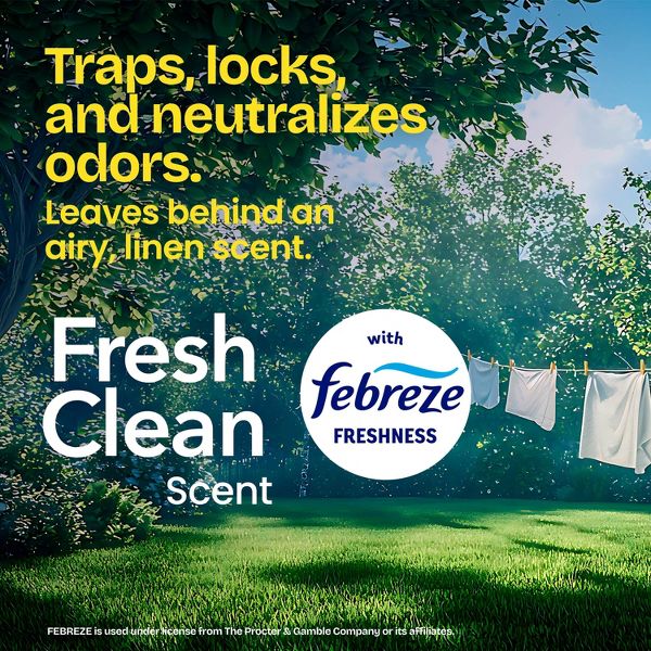 Glad 13 Gallon ForceFlex Drawstring Trash Bags, 140 Count, Fresh Scent, Febreze