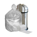 Plasticplace 40-45 Gallon High-Density Trash Bags, 250 Count, Clear, 40 x 48 in, 16 microns