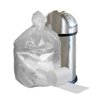 Plasticplace 40-45 Gallon High-Density Trash Bags, 250 Count, Clear, 40 x 48 in, 16 microns