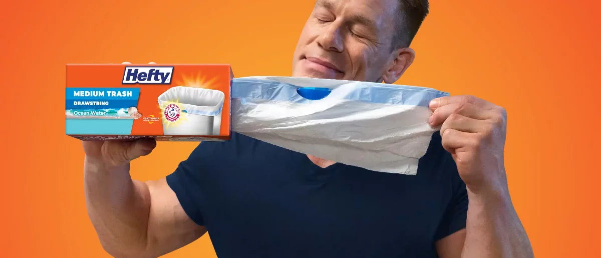 Hefty Small Trash Bags, 52 Count, Ocean Water