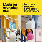 Glad 4 Gallon Small Trash Bags, 52 Count, Gain Original