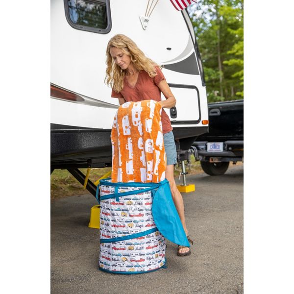 Camco 30 Gallon Pop-Up Portable Trash Container