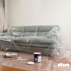 Plasticplace Clear Plastic Sheeting, Clear, 10 ft x 100 ft, 4 mil
