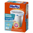 Hefty Small Trash Bags, 52 Count, Ocean Water