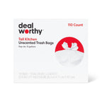 Dealworthy 13 Gallon Tall Kitchen Trash Bags, 110 Count