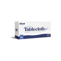 Plasticplace Precut Disposable Tablecloths, 28 covers, Clear, 66 x 54 in