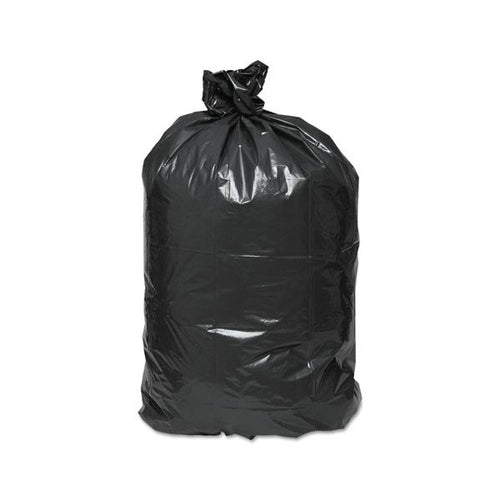 30 Gallon Low-Density Trash Bags, 25 bags/roll, 10 rolls/case, Black, 30 x 36 in, 0.71 mil