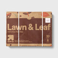 up&up 30 Gallon Paper Lawn and Leaf Bags, 8 Count