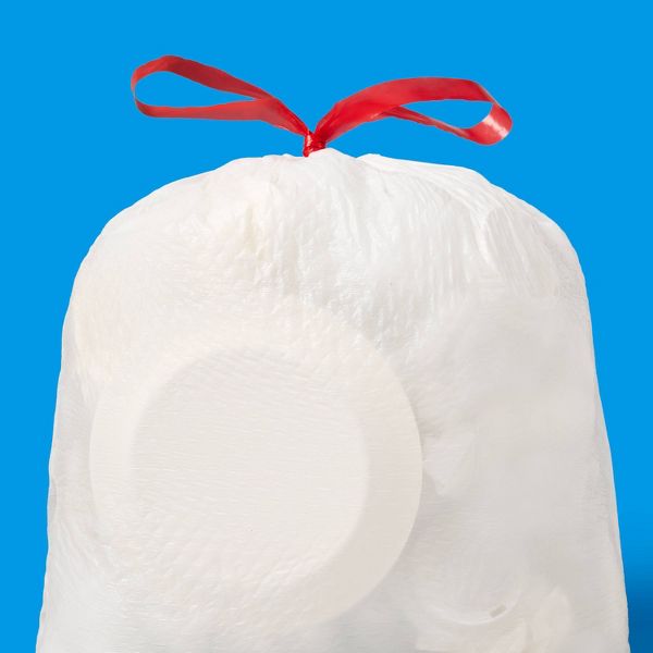 up&up 8 Gallon Drawstring Medium Trash Bags, 40 Count, Fresh Scent