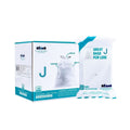 Plasticplace 10-10.5 Gallon / 38-40 L Drawstring Trash Bags, Compatible with simplehuman Code J, White, 21 x 28 in