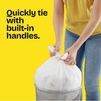 Glad 4 Gallon Small Trash Bags, 52 Count, Gain Original