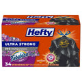 Hefty 30 Gallon Fabuloso Trash Bags, 34 Count