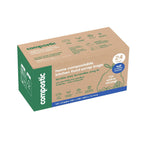 Compostic 13 Gallon Compostable Trash Bags, 24 Count