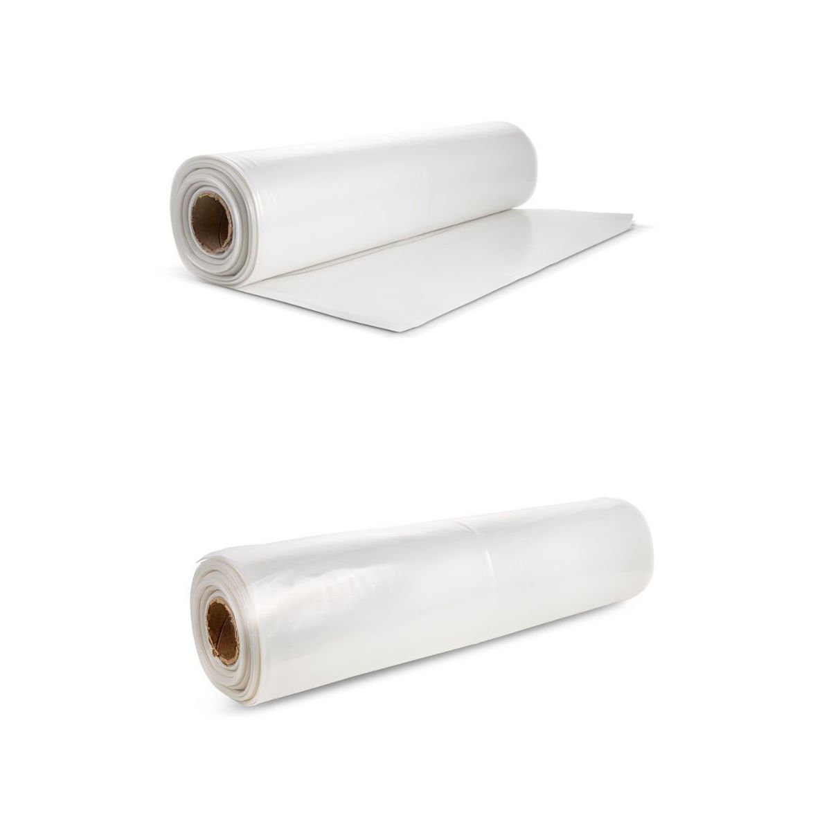 Plasticplace Clear Plastic Sheeting, Clear, 10 ft x 100 ft, 4 mil