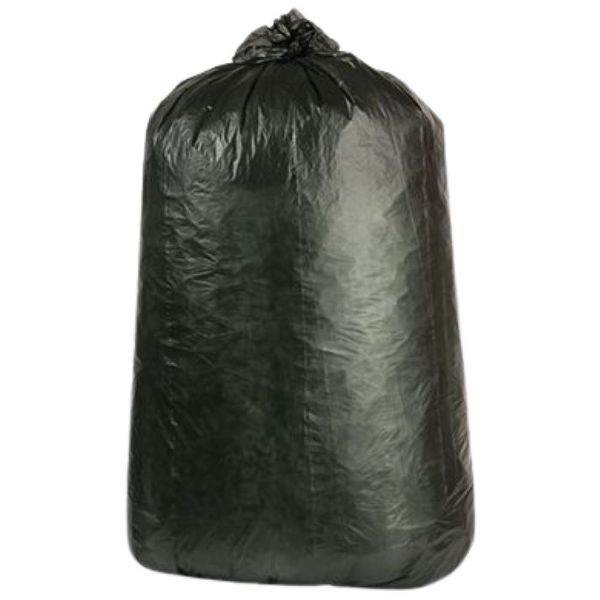 Plasticplace 20-30 Gallon High-Density Trash Bags, 500 Count, Black, 30 x 37 in, 8 microns