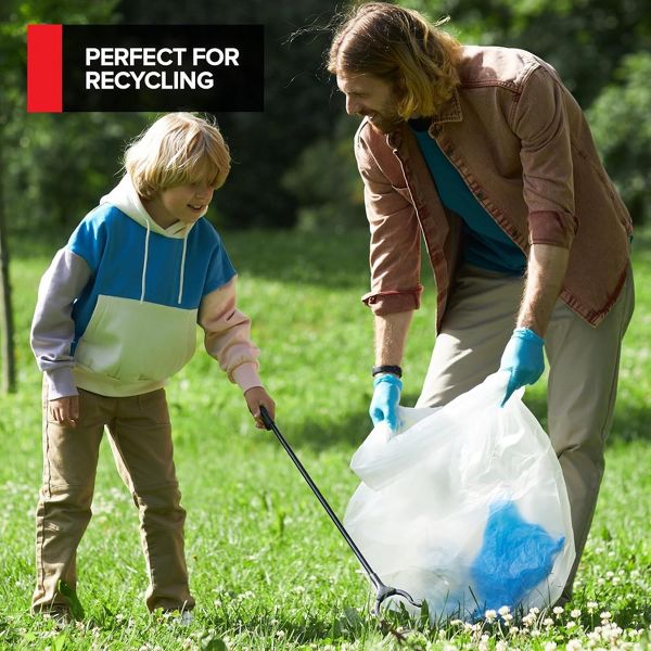 55-60 Gallon Multi-Purpose Trash Bags, 300 Count, Clear