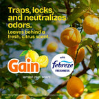 Glad 13 Gallon ForceFlex Drawstring Trash Bags, 50 Count, Lemon