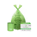 Simply Bio 1.6 Gallon / 6.06 L Drawstring Heavy-Duty Compostable Trash Bags, 50 Count, 0.6 mil