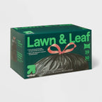 up&up 39 Gallon Drawstring Lawn and Leaf Bags, 30 Count