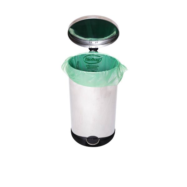 BioBag 13 Gallon Compostable Trash Bags, 12 Count