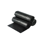 Dealmed 60 Gallon Trash Bags, per roll: 10 bags, per case: 10 rolls, Black, 38 x 58 in, 1.35 mil