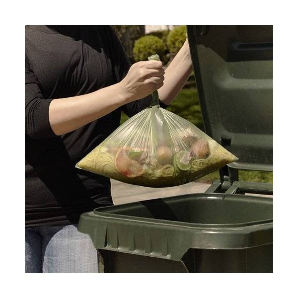 Hefty 2.6 Gallon Compostable Trash Bags, 20 Count